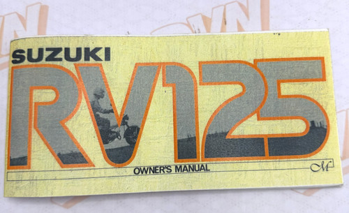 1975 suzuki rv125 owners - rv125,