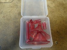 Reloading MTM Universal Powder Funnel Cased 7 piece kit Lee RCBS Lyman Hornady