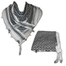 Tactical Military Shemagh Scarf Keffiyeh 100% Cotton Desert Wrap Head Shawl