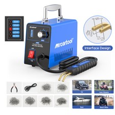 Hot Stapler Plastic Repair Welder 80W Car Bumper Welding Machine Kit 600 Staples