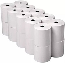 Thermal Till Rolls 80 x 80mm White Paper Receipts Epos Terminal Cash Register Sh