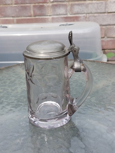 Antique german lead glass - lead,
