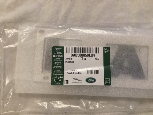 New genuine land rover - land, name