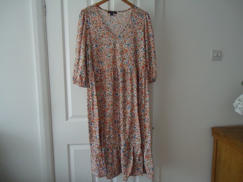 Primark orange green ivory - primark, orange/green/ivory