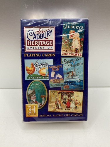 Cadbury heritage playing cards - cadbury,