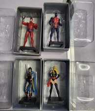 Marvel Eaglemoss Figurines Lot – Ms Marvel, Klaw, Union Jack, Black Knight