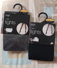 2x BNWT F&F Black Patterned