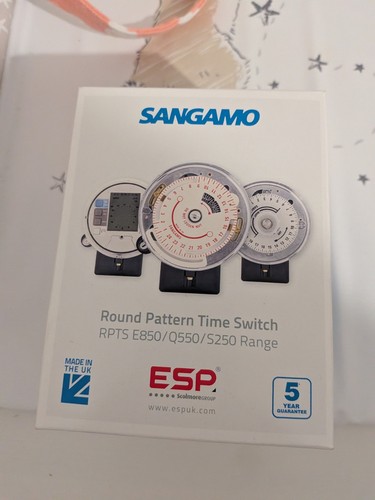Sangamo s254 time switch - sangamo,