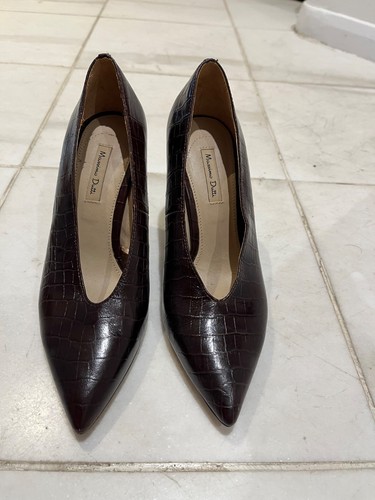 Massimo dutti brown shoes - massimo,