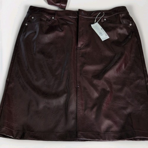 Women leather skirt size - skirt,