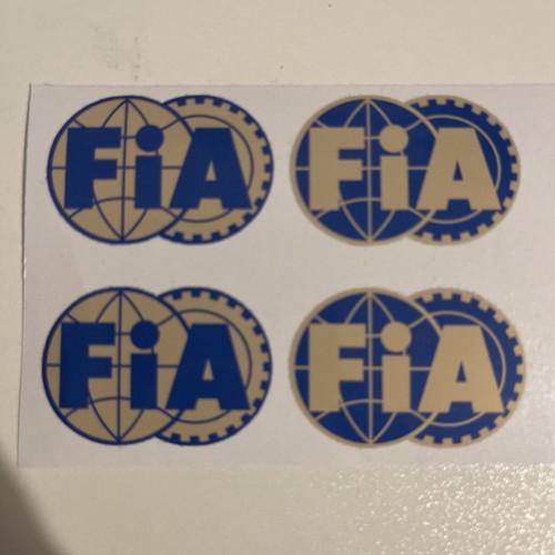 Fia stickers vinyl - fia, f1