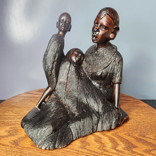 Signed kivuva kenya ebony wood - signed,