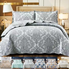 3 Piece Printed Bedspread Bed