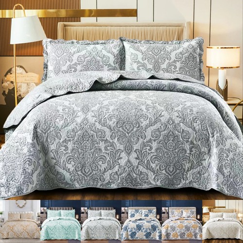 Piece printed bedspread bed - piece,