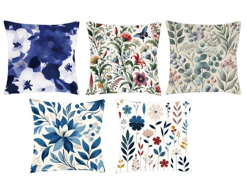 Set velvet cushion - set,