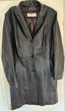 Ladies Vintage Leather Coat