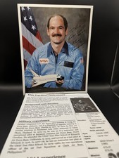 Guy S Gardner Hand Signed 10x8 Astronaut Portrait STS 27/35 FREE POSTAGE