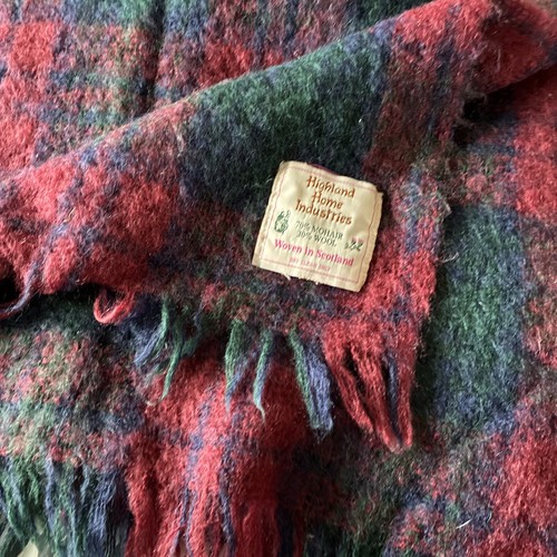 Mohair wool blanket - wool,