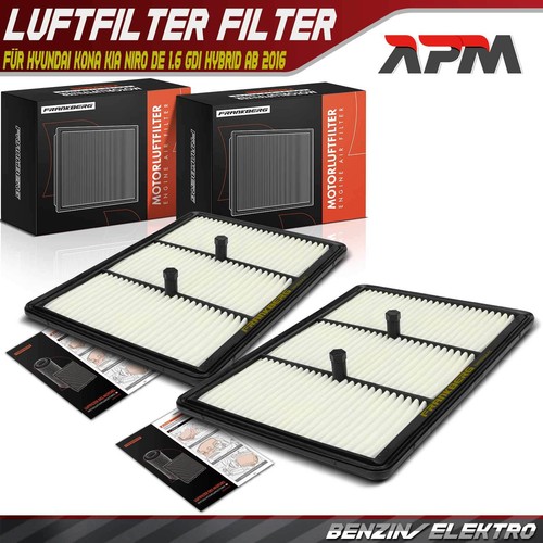Air filter insert - 2x,