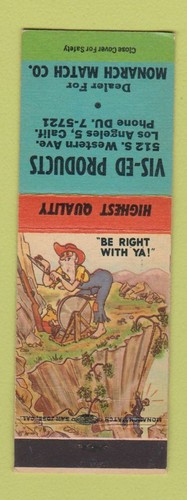 Matchbook cover vis ed - cover,
