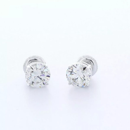Classic stud earrings - earrings, solid