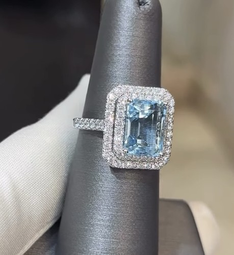 Stainless steel emerald - stainless, emerald-cut
