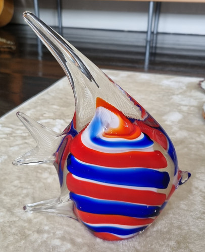 French hand blown - hand, glass
