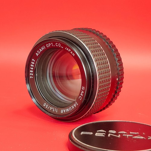 Mint pentax smc takumar 50mm - pentax,