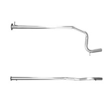 Exhaust Pipe Rear + Fitting