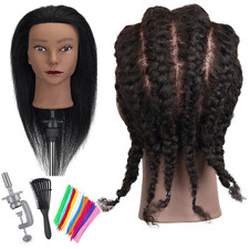 100% Human Hair Training Head