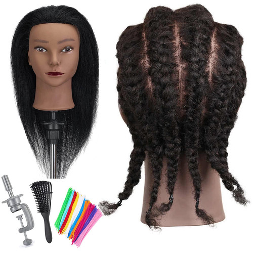 100 human hair training - 100%,