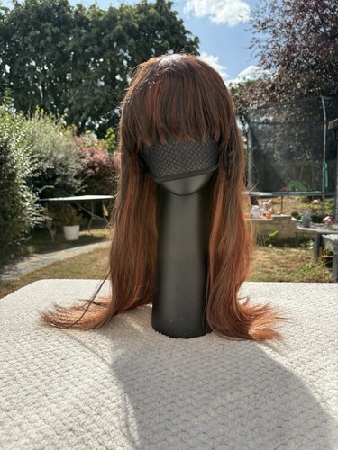 Wig long synthetic hair - synthetic,