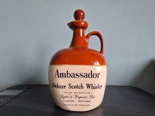 Whisky Flagon Ambassador Deluxe Scotch