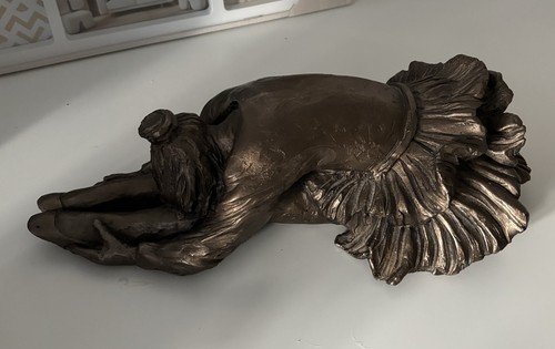 Frith cold cast - cold, bronze