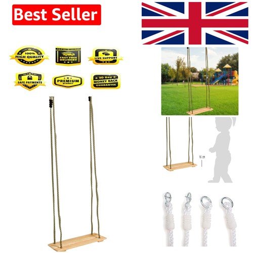 Children wooden garden swing - wooden,