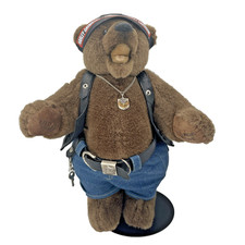 Franklin Mint Heirloom Harley Davidson Teddy Bear “Tiny” with All Accessories