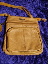 New Tan Leather Lorenz  Bag.
