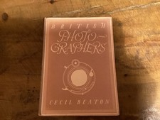 Cecil Beaton British Photographers. 1st Edition 1944 'Britain in Pictures series
