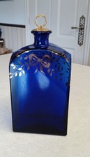 Blue Cobalt Glass Bottle
