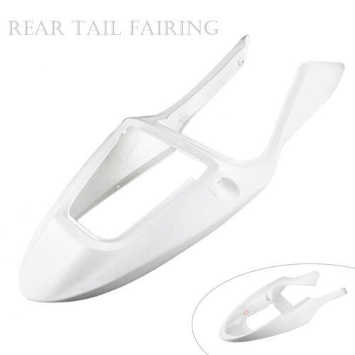 Unpainted white rear fairing - unpainted,