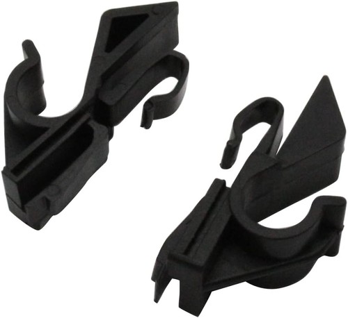 Rear parcel shelf - rear, clips