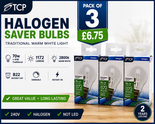 Tcp halogen saver 70w - tcp,