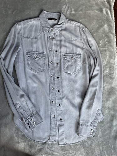 Ladies denim shirt - ladies, massimo