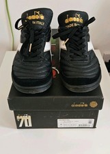 Diadora X Hanon Pallone D’oro Black & Gold Astro Turf Football Boots UK 8 Hanon