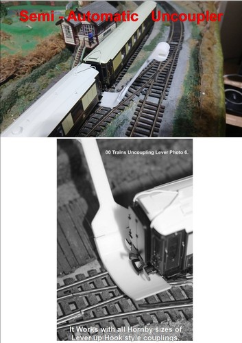 Uncoupling lever accessory for - uncoupling,