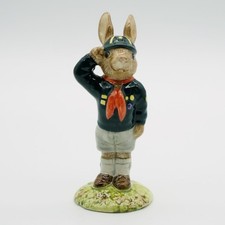 Royal Doulton "Be Prepared Bunnykins" Scout Figurine (DB56)