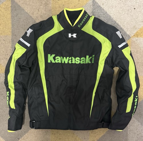 Black and green jacket