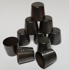 10 mixed STANDARD BRASS WALKING STICK FERRULES 12mm - 19.5mm for Stick Making