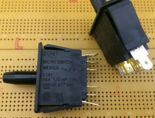 10a dpdt door microswitch - dpdt,