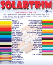 Solartrim Self Adhesive Decal